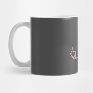 Angry girl Mug